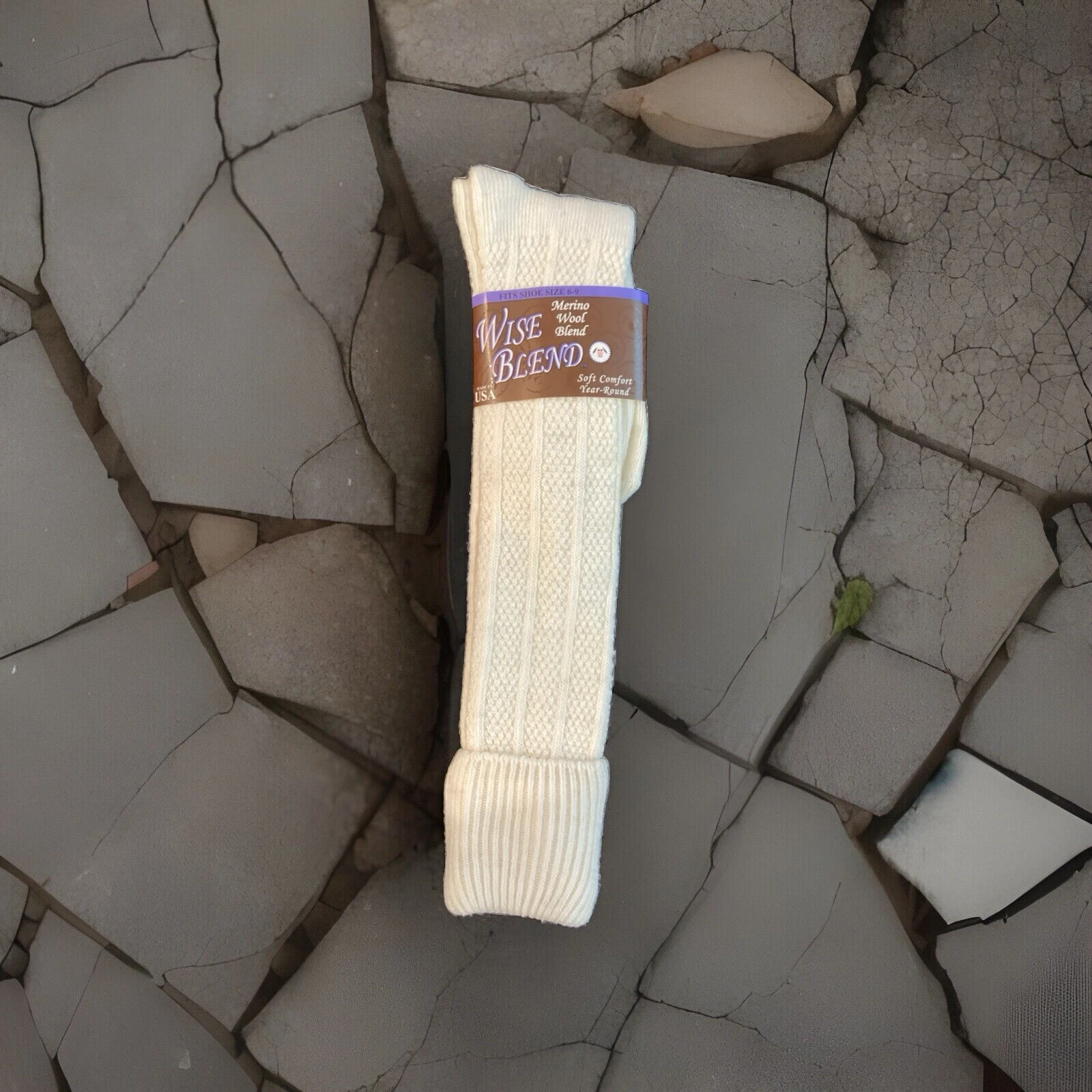 Vintage Knee HI’s 18” Length Wise Blend Merino Wool Blend Soft Comfort