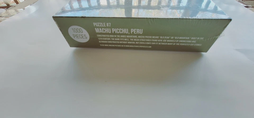 Machu Picchu Peru 1000 Piece Puzzle Sealed 19.69in × 27.56in (50cm×70cm) - Image 4 of 4