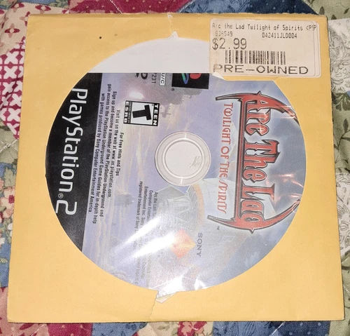 Arc the Lad: Twilight of the Spirits (Sony PlayStation 2 PS2, 2003) Tested