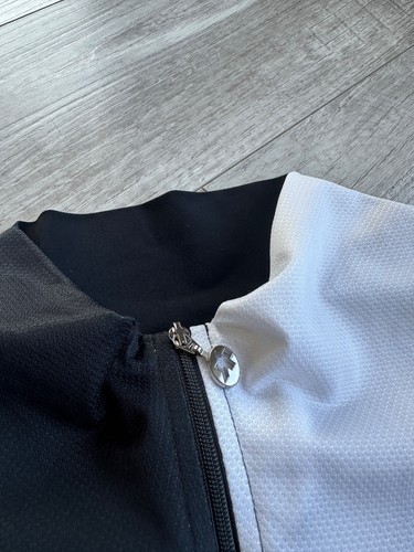 Assos men's black/white cycling equipment jersey Size: L - Picture 6 of 13