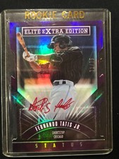 2015-Elite Extra Edition(AUTO)-(RC)Fernando Tatís Jr.- 71/75 Die-Cut PURPLE