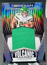 2020 Panini Obsidian Volcanic Materials La'Mical Perine Jets Rc Jersey # 073/100