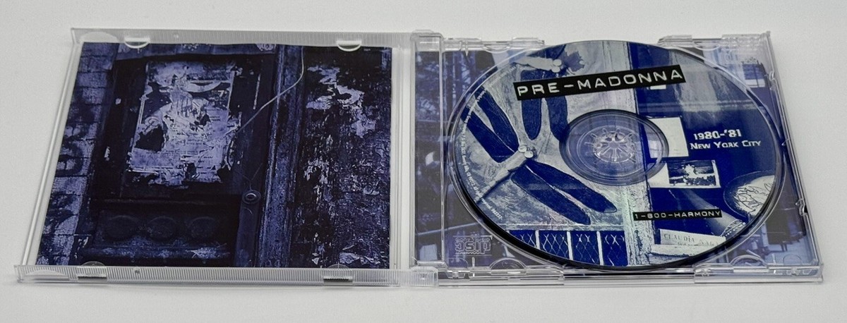 Pre-Madonna 1980-'81 New York City by Madonna CD 1996 1-800 Pre-Madonna 1980-'81 New York City by Madonna CD 1996 1-800