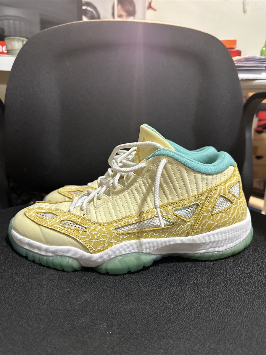 Size 10.5 - Air Jordan 11 Retro LS Low Azure No Box Preowned | eBay