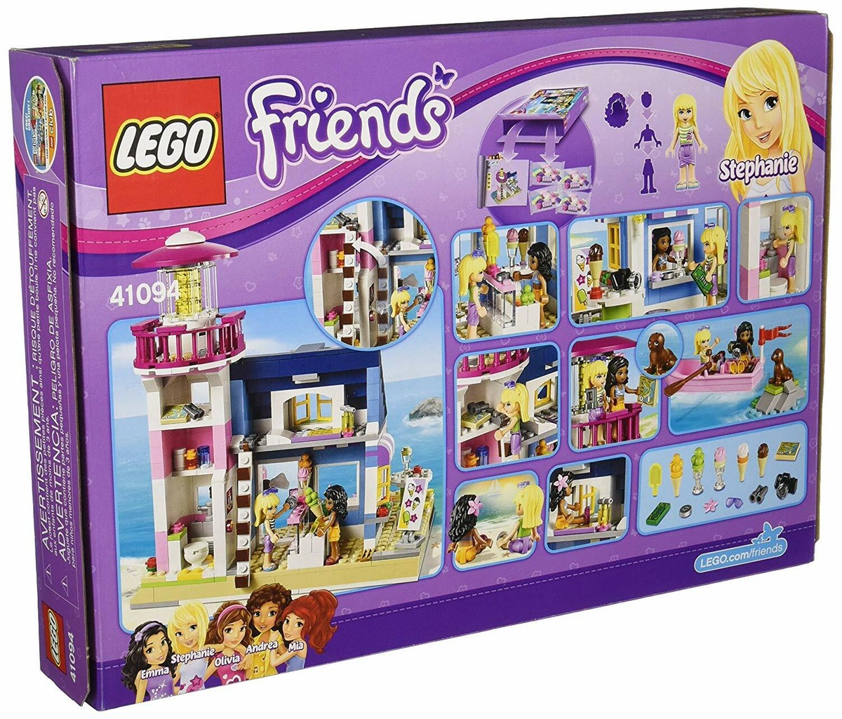 ittsun♡ Lego Friends 41094 HEARTLAKE LIGHTHOUSE Kate Stephanie seal
