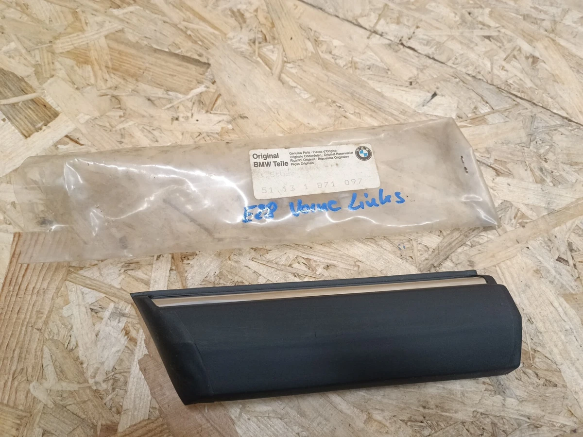 BMW E28 Zierleiste Leiste Kotflügel Vorne Links 1871097 mit Chrom 