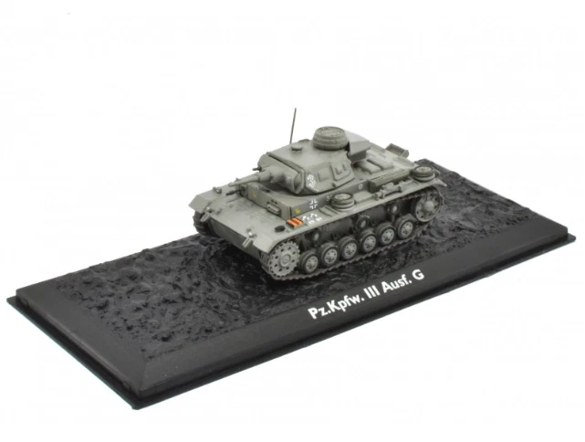Atlas Ultimate Tank  Pz.Kpfw. III Ausf. G 11 scala 1/72 #004109 - Imagen 2 de 2