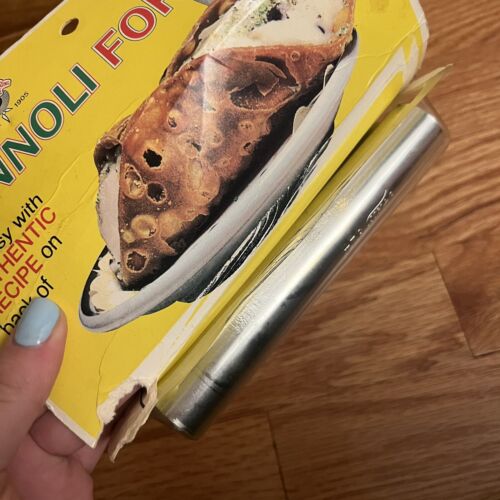 Vintage NEW Ateco Cannoli Forms Make Real Italian Cannolis No. 660 Food Cookware - Picture 3 of 6