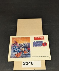 Mega Man 3 - Nintendo NES- Manual Only **NO GAME!
