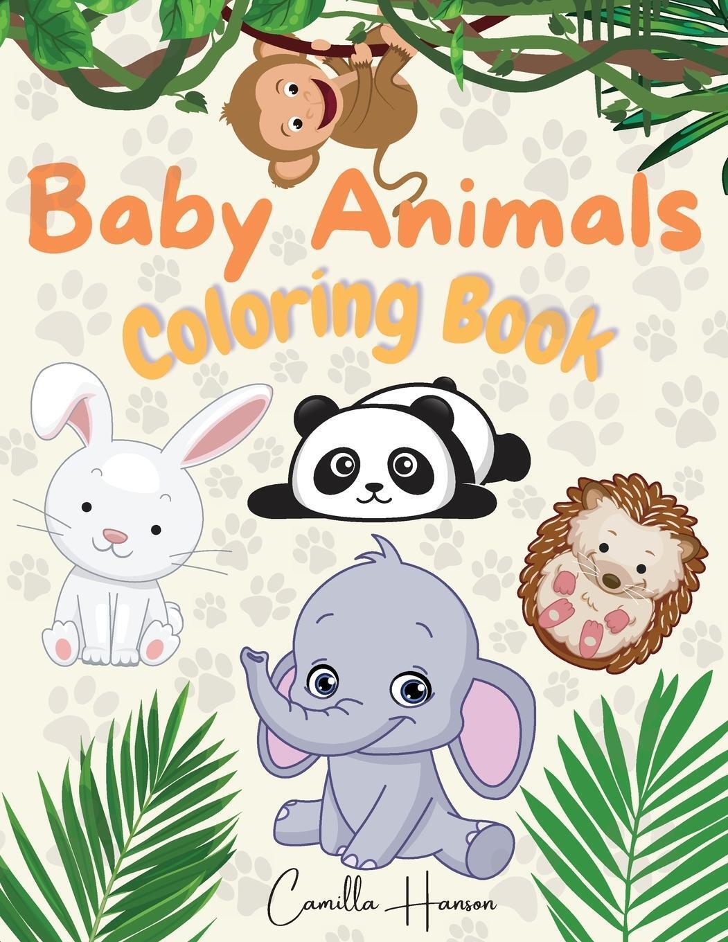 Thumbnail - Baby Animals Coloring Book Camilla Hanson Taschenbuch Paperback