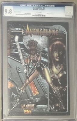 AVENGELYNE #1 CGC 9.8 1st appearance Chromium Edition Maximum Press 1995 Movie 