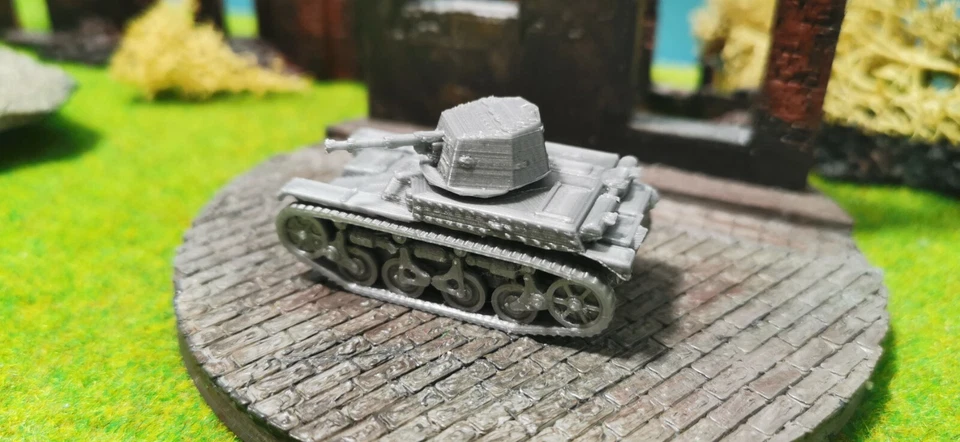 Autoblindo AMR 35 Z1 Wehrmacht Francia Kit 1/87 1/72 WW2 Guerra Mondiale - Immagine 2 di 2