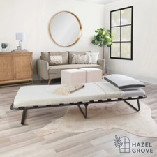 Folding Cot Guest Bed with 2" Foam Mattress letto portatile
