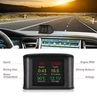 P10 Smart Car HUD Digital Head Up LCD Display Speedometer OBD2 Scanner Upgrade