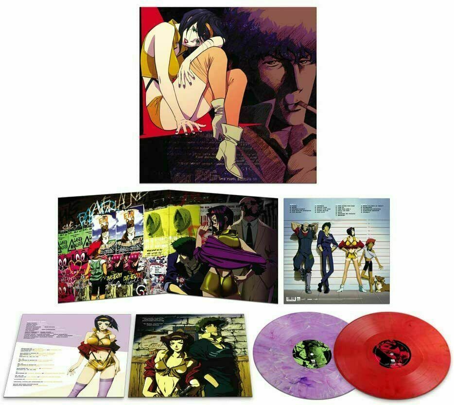 邦楽 LP SplatterRed&Purple Vinyl Cowboy Bebop Splatter Red&Purple Vinyl Cowboy Bebop 邦楽 LP SplatterRed&Purple