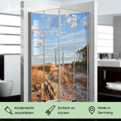 Alu Eck Duschrückwand Fliesenersatz Wandverkleidung Bad Dusche Rückwand fugenlos