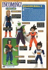 2001 Irwin Dragon Ball Z Figuras de acción Impresión Anuncio/Póster DBZ Goku Vegeta Juguete Arte