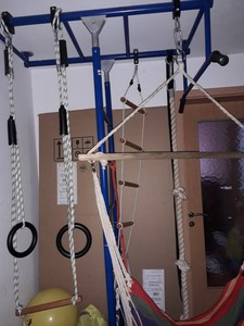Xxl Klettergerust 2 4m Kletterturm Spielturm Mit Kletternetz Reckstange Leiter Ebay