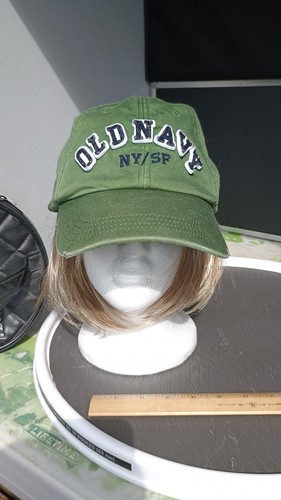 Gorra Antigua Azul Marino Lg Verde con Blanco Azul Bordado NY/SF Casual Estilo Distress Sombrero - Imagen 4 de 18