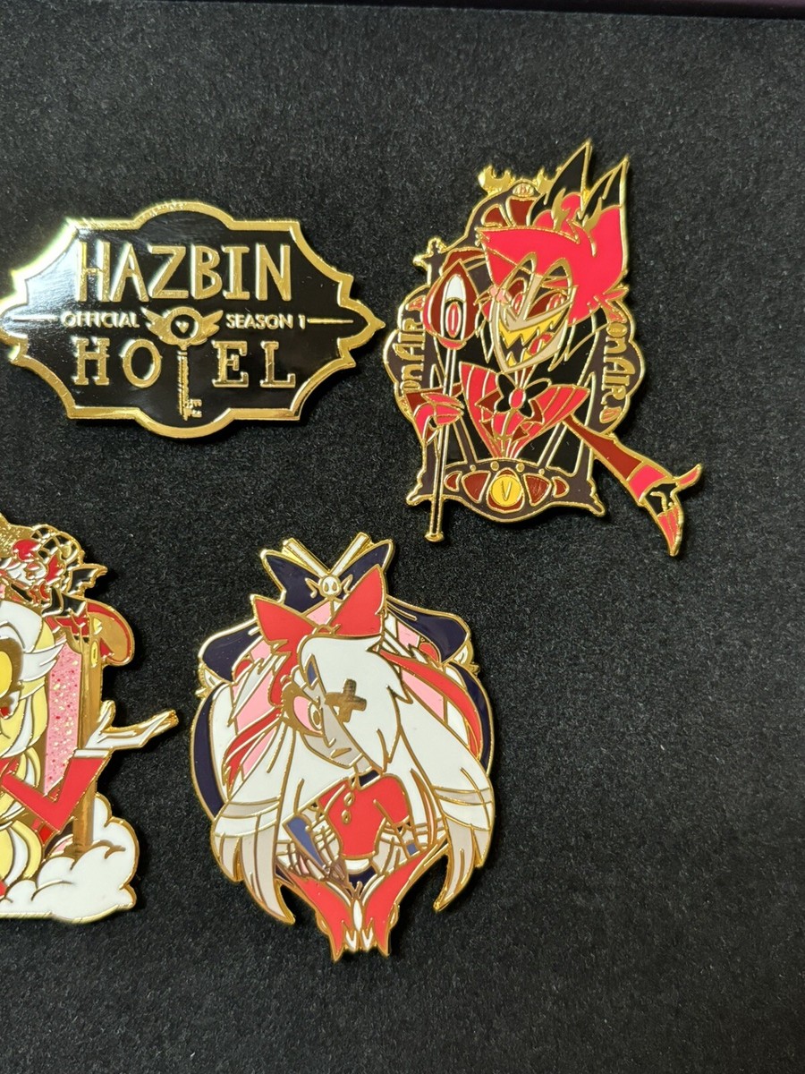 【未開封新品】HAZBIN HOTEL 限定ピンバッジセット(シーズン1) 即購入ok ハズビンホテル hazbin hotel ピンズ アラスター