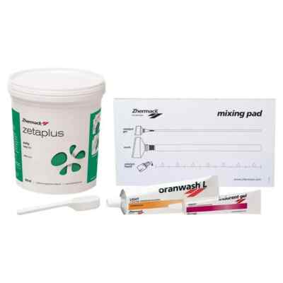 Zhermack Zetaplus Intro Kit Putty Oranwash Indurent Gel Impression Material Fast