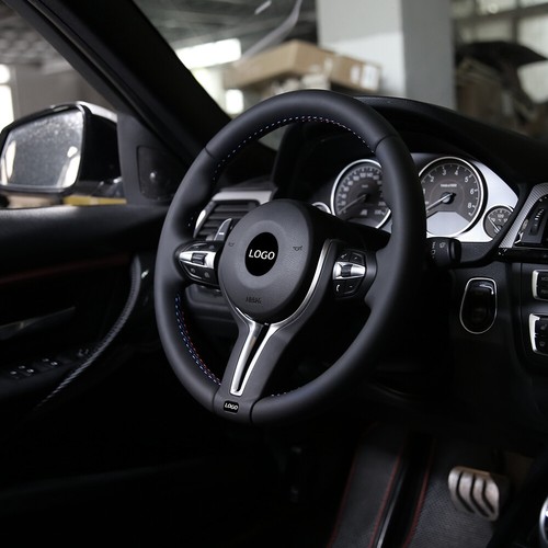 M3/M4 Steering wheel For BMW F30 F20 F25 F32 F48 Leather Cover sports paddle - Bild 11 von 16