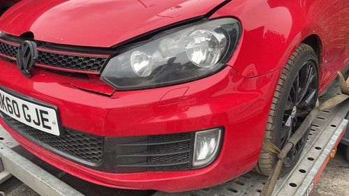 Vw Golf Gtd Mk6 2009-2012 LOWER GRILLE - CENTRE Ly3d 5K0853655 (SLIGHT CRACK) - Picture 3 of 9
