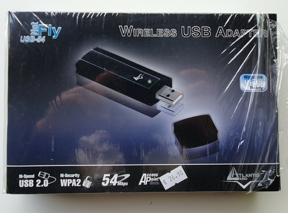 Atlantis Land - Wireless 54mbps - USB 2.0 - NUOVO!! - chiavetta wifi