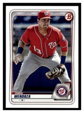 2020 Bowman Prospects  #BP-71 Drew Mendoza - Washington Nationals