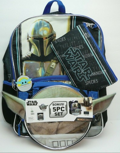 Baby Yoda Set Disney School Lunch Bag 