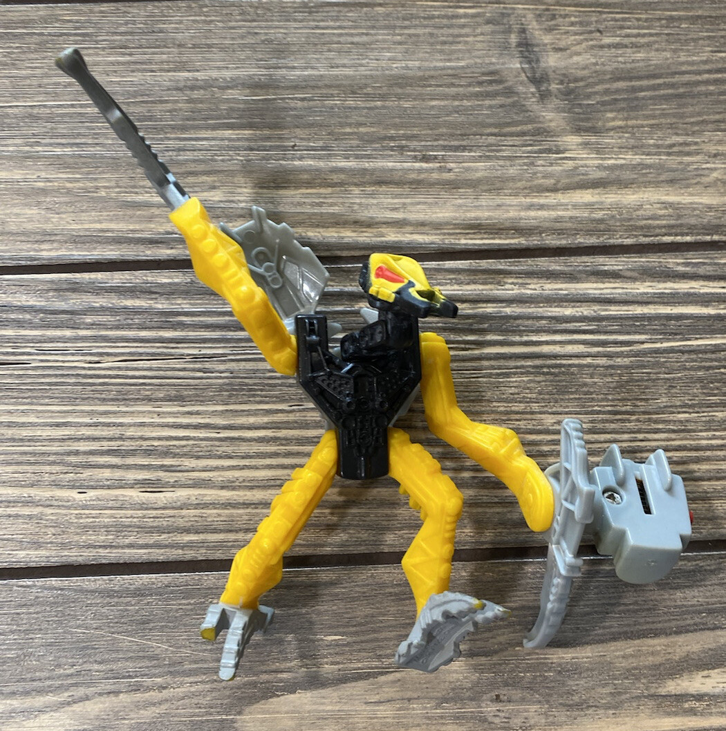 Lego 2008 Bionicle McDonalds Mistika Yellow Black Gray Toy