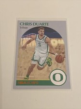 Chris Duarte 2021-22  Chronicles Draft Picks Orange Hoops Tribute
