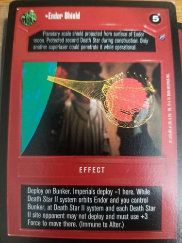 Star Wars CCG Death Star II BASIC SINGLES Select Choose Your Card SWCCG - Picture 38 of 121