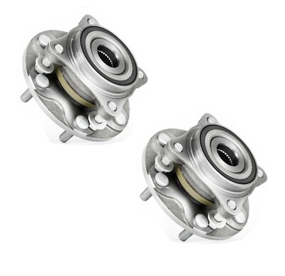 Front Wheel Hub Bearing Assemblies Pair For 2005-2023 Toyota Tacoma & 4Runner, Lexus GX