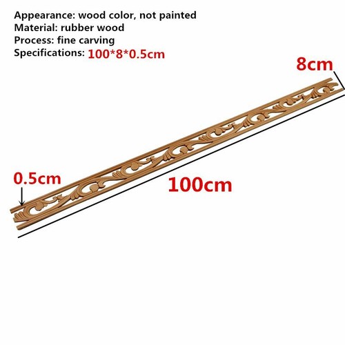 10pcs Wooden Decal Carved Hanging Supplies Corner Appliques Decorative Lines - Picture 23 of 56