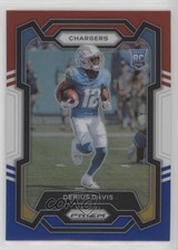 2023 Panini Prizm Rookies Red White & Blue Prizm Derius Davis #351 0y4s