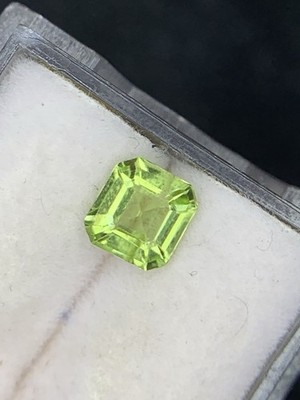 Stunning  0.70 carats peridot from Pakistan | 5.3x5.0x2.9mm