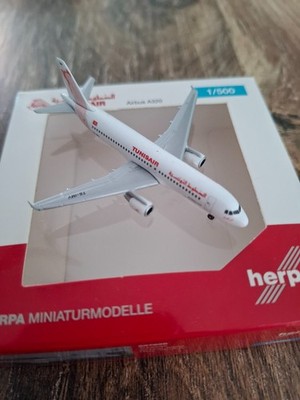 Herpa Wings 1:500 Tunisair A.320 TS-IMV Limited Edition