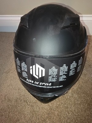 Ilm 902 Motorcycle Helmet Size XL Full Face with Visor great condition