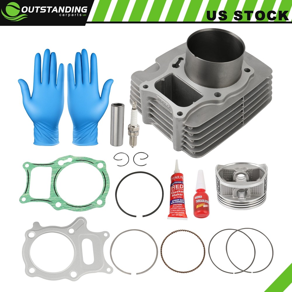 Big bore 74mm Cylinder Piston Top End Kit For Honda TRX250EX 250X