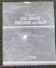 Federal Civil Judicial Procedure and Rules 20...