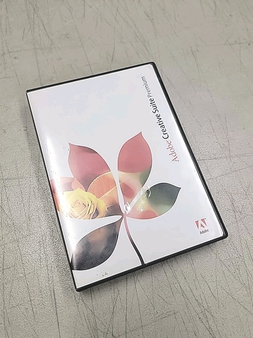Adobe Creative Suite Premium 2004 Complete W/ Keys For Window