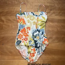 Jantzen Tropical One Piece Swimsuit Size 10 VTG