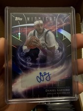 2025-26 Topps Notch Signatures Daniel Gafford Autograph Dallas Mavericks TNS-DG