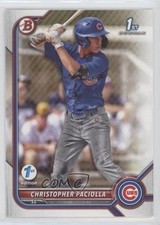 2022 Bowman Draft 1st Edition Christopher Paciolla #BD-185 r0j