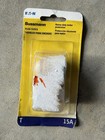 Bussmann S-15 15A Heavy-Duty Motor Protection Ceramic Screw-In Plug Fuse — photo 1