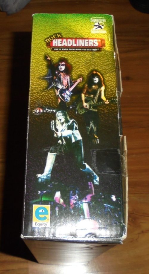 Rock Headliners 4 figure KISS Super-Poseables Figures Equity 2000