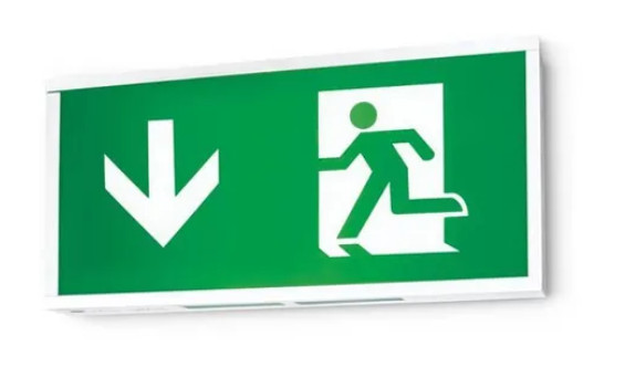 JCC JC50303 Exit Box Light Up Incl Legend 6000K IP20 - Incl VAT