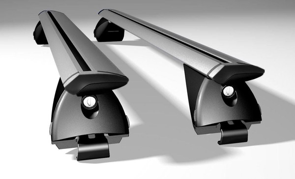 Cross Bars FüR KIA Carens Rondo Aluminium 2013+ FüR Integrierte Dachreling-image