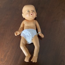 Jesmar Baby Girl Newborn Doll Anatomically Correct 13”